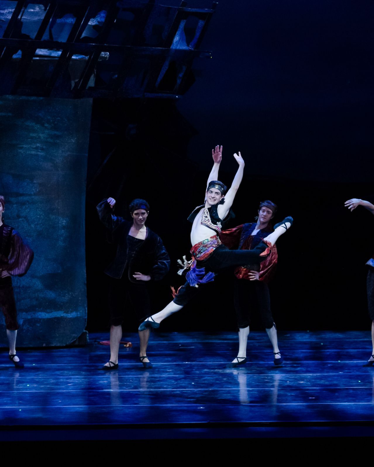 Joshua Kiesel in Anna-Marie Holmes' production <i>Don Quixote</i> © Brett Pruitt & East Market Studios