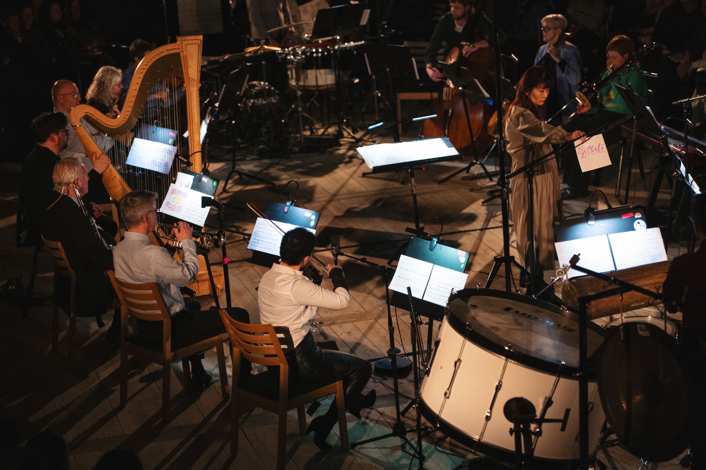Okkyung Lee with BIT20 Ensemble &copy; Miriam Levi