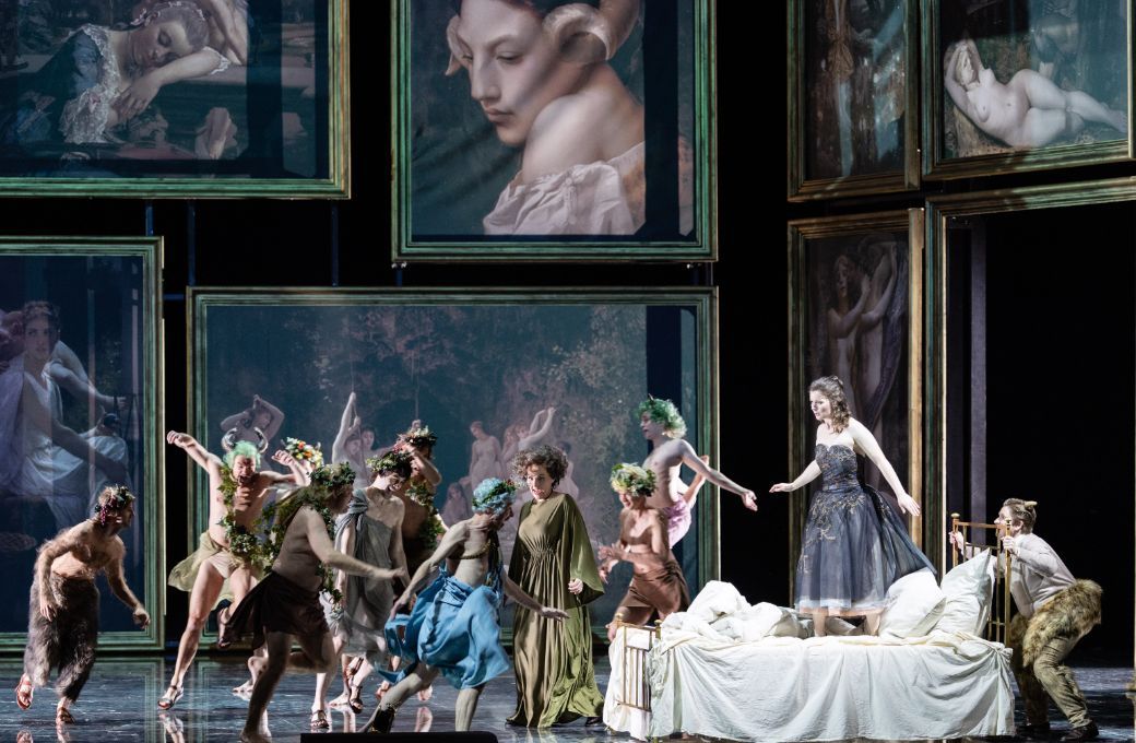 Liv Redpath (Sophie) und Samuel Stopford (Haushofmeister bei Faninal) &copy; Geoffroy Schied