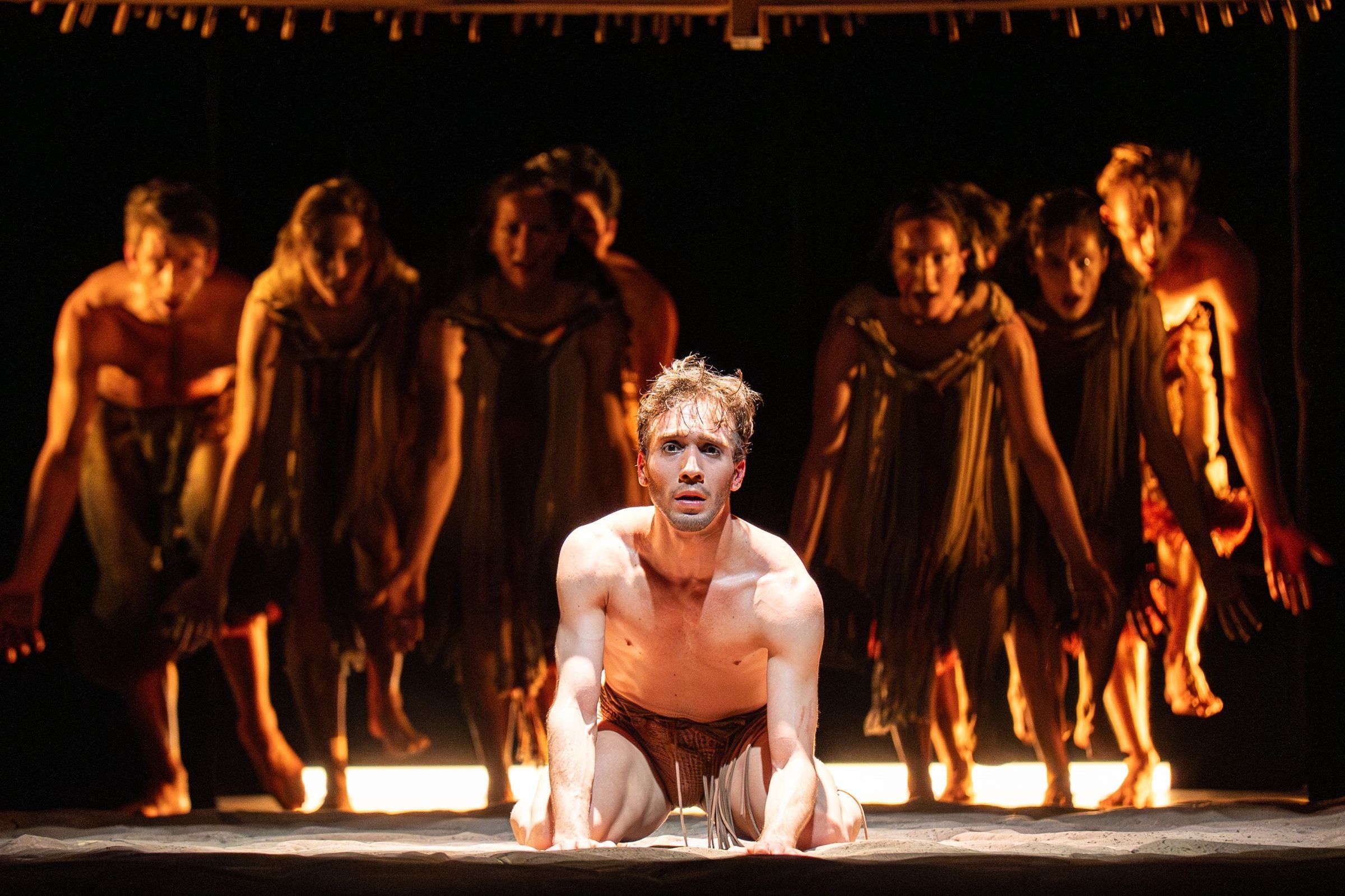 João Miranda and Ensemble Ballett am Rhein in <i>Invocation</i> &copy; Altin Kaftira