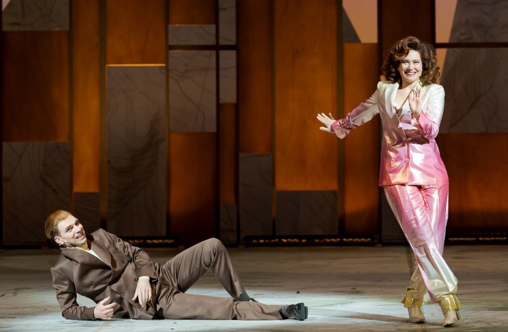 Ivan Ore&scaron;čanin (Graf Sascha Karlowitz) und Anna Brull (Mercedes del Rossa) &copy; Werner Kmetitsch