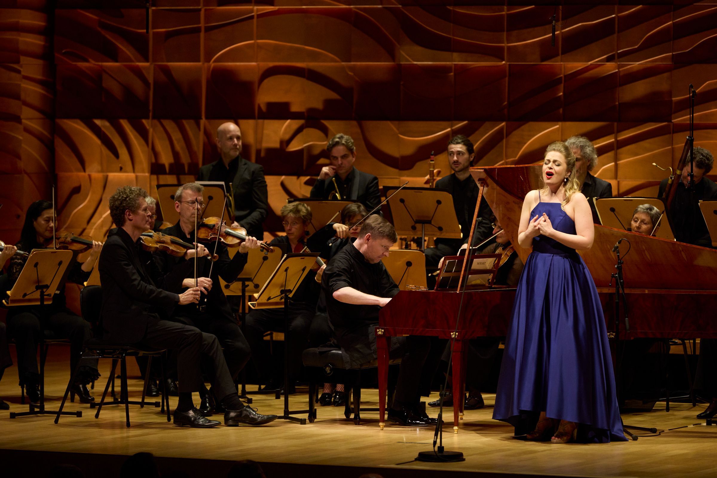 Kristian Bezuidenhout, Siobhan Stagg and the Freiburg Baroque Orchestra © Laura Manariti