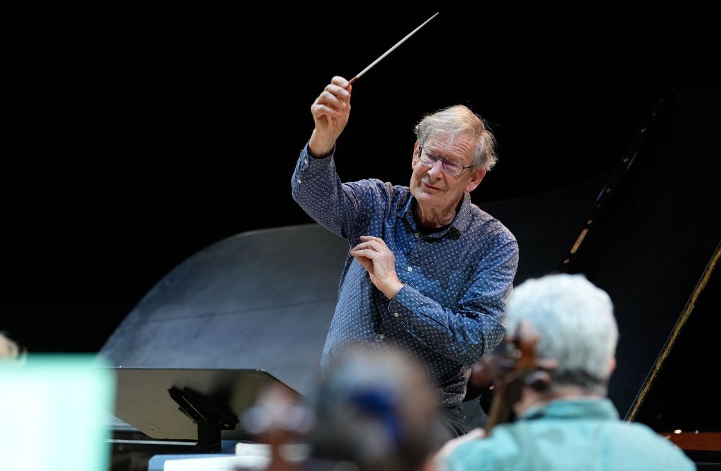 John Eliot Gardiner en répétition avec le Philhar' &copy; Christophe Abramowitz / Radio France