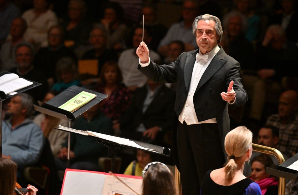 Riccardo Muti conducts the Philharmonia &copy; Philharmonia Orchestra | Mark Allan