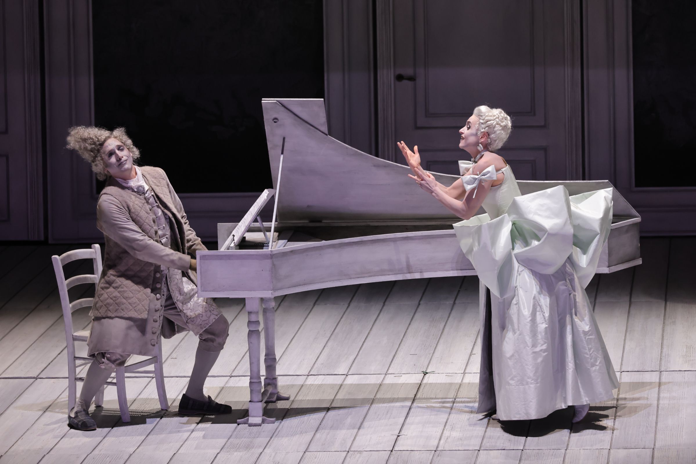 Giovanni Sala (Sospiro) and Serena Gamberoni (Porporina) &copy; Teatro alla Scala | Brescia e Amisano