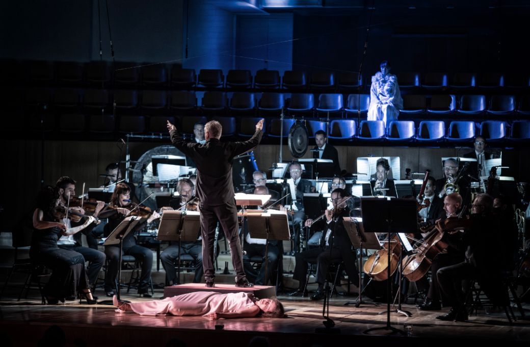 Ryoko Aoki y Soprano Christina Daletska interpretaron <i>The Maiden from the Sea</i> &copy; Live Music Valencia