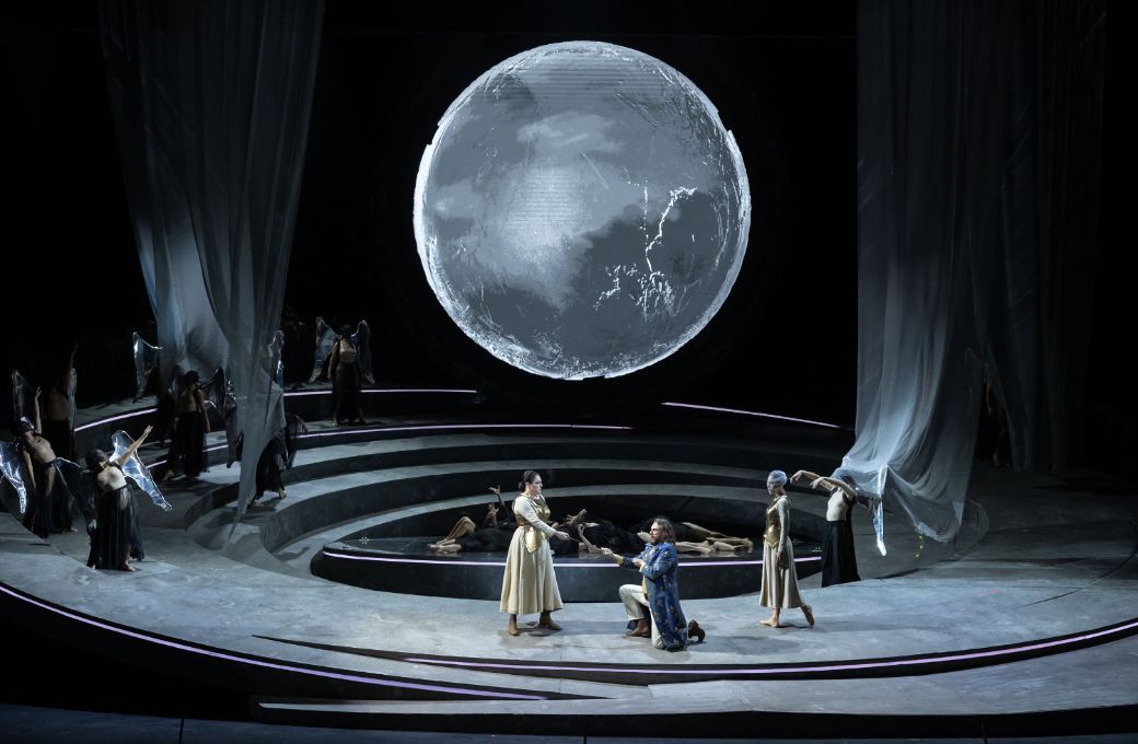 Yolanda Auyanet (Giovanna) y Airam Hern&aacute;ndez (Carlo VII) &copy; Miguel Barreto | Auditorio de Tenerife