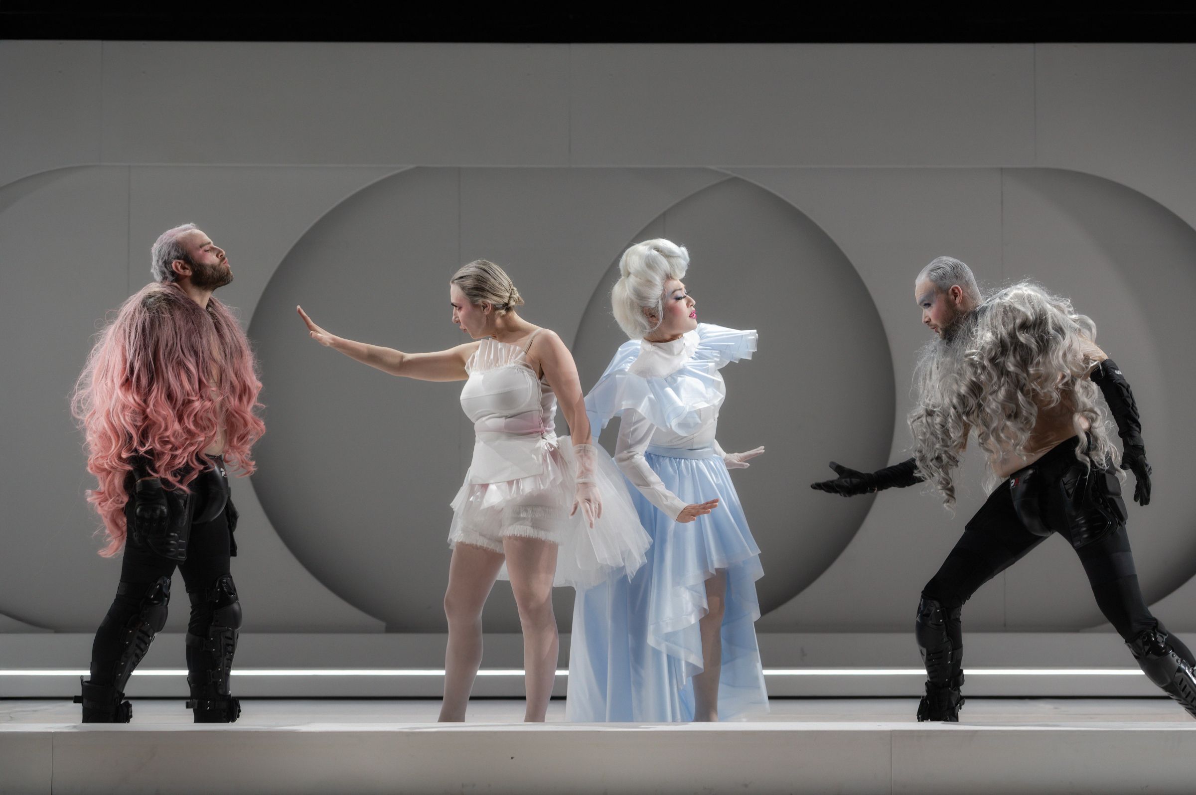 Claudio Zazzaro, Natalya Boeva, Jihyun Cecilia Lee und Wiard Witholt &copy; Jan-Pieter Fuhr