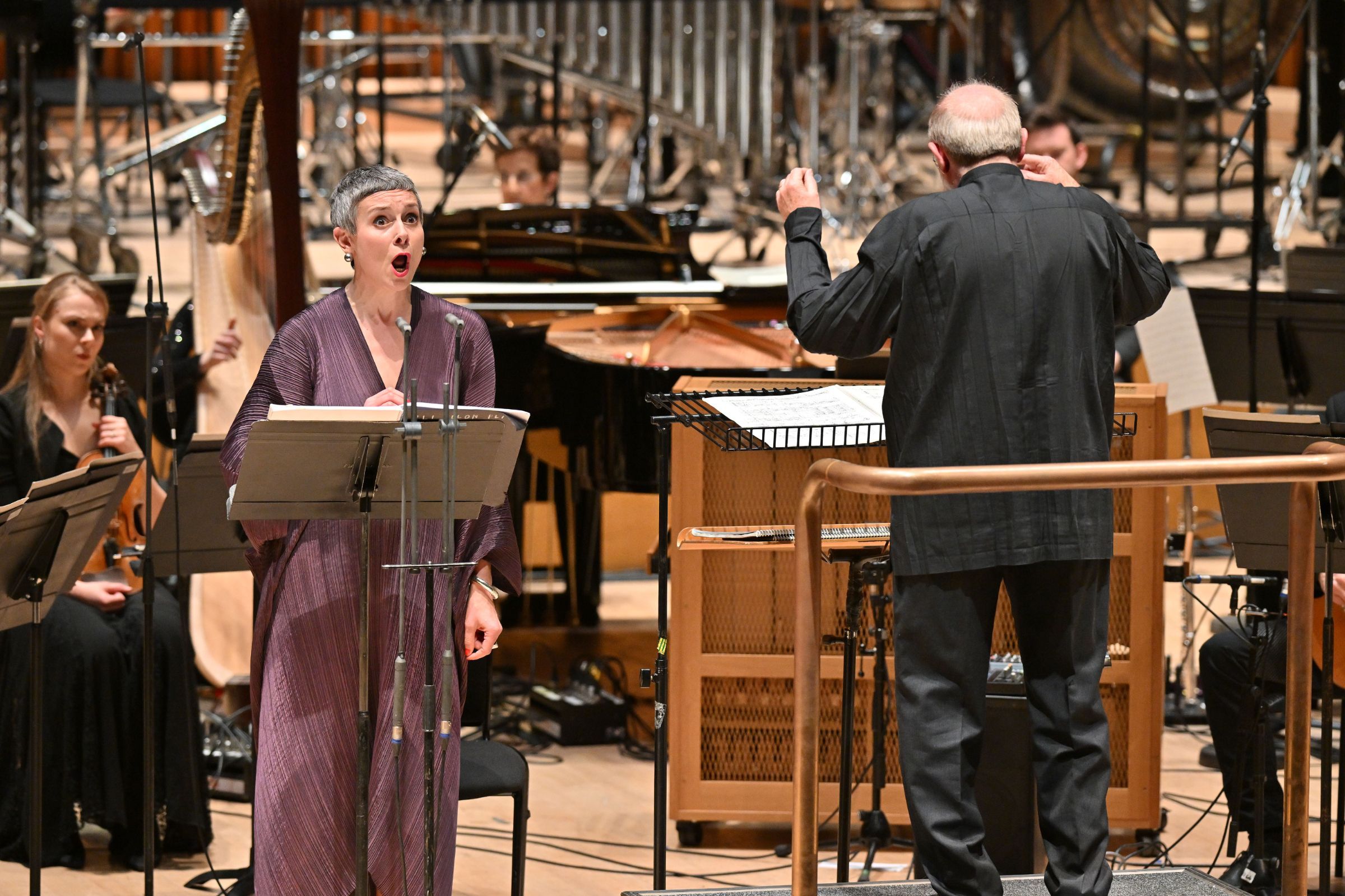 Anna Dennis and Martyn Brabbins &copy; BBC | Mark Allan