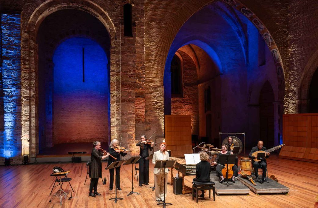 Patricia Petibon et l'Ensemble Amarillis &copy; Monique Boutolleau / Les Arts Renaissants