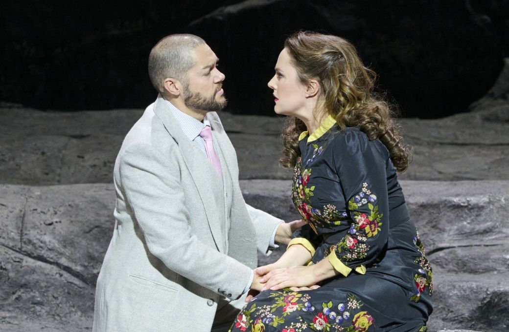 Edgardo Rocha (Don Ottavio) und Louise Alder (Donna Anna) &copy; Wiener Staatsoper | Michael P&ouml;hn