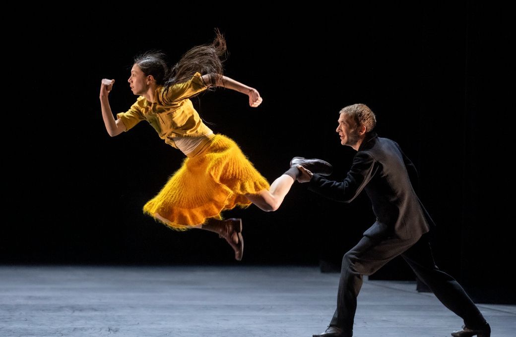 Clotilde Tran and Johnny McMillan in Mats Ek's <i>A Sort Of...</i> &copy; Erik Berg