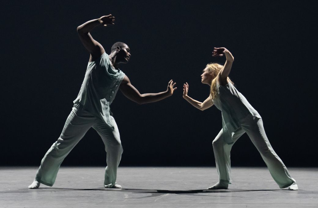 Jamar Roberts and Sara Mearns in Roberts&rsquo; <i>Dance is a Mother</i> &copy; Steven Pisano