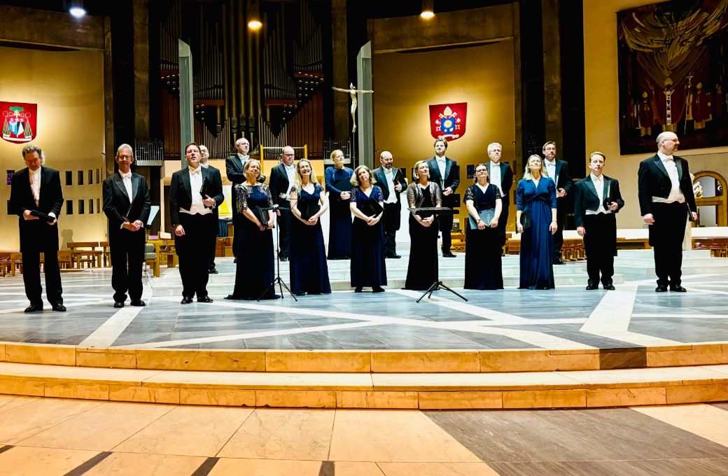 Harry Christophers and The Sixteen &copy; Leighton Jones