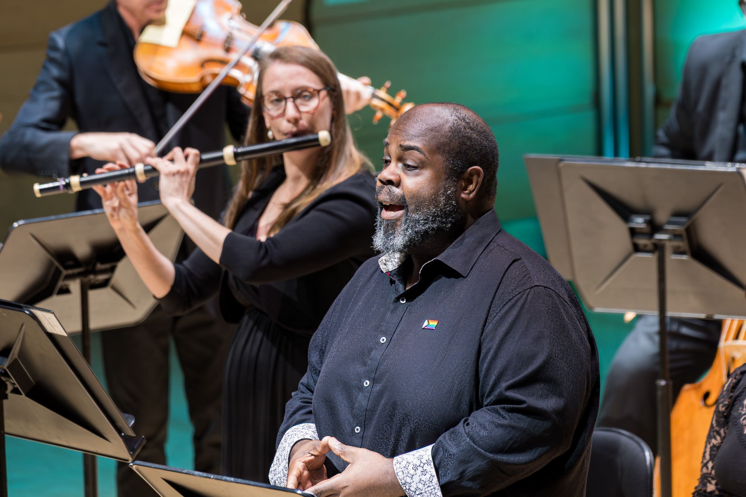 Reginald Mobley and the Bach Akademie Australia &copy; Stephen Blake | Blake Photographic
