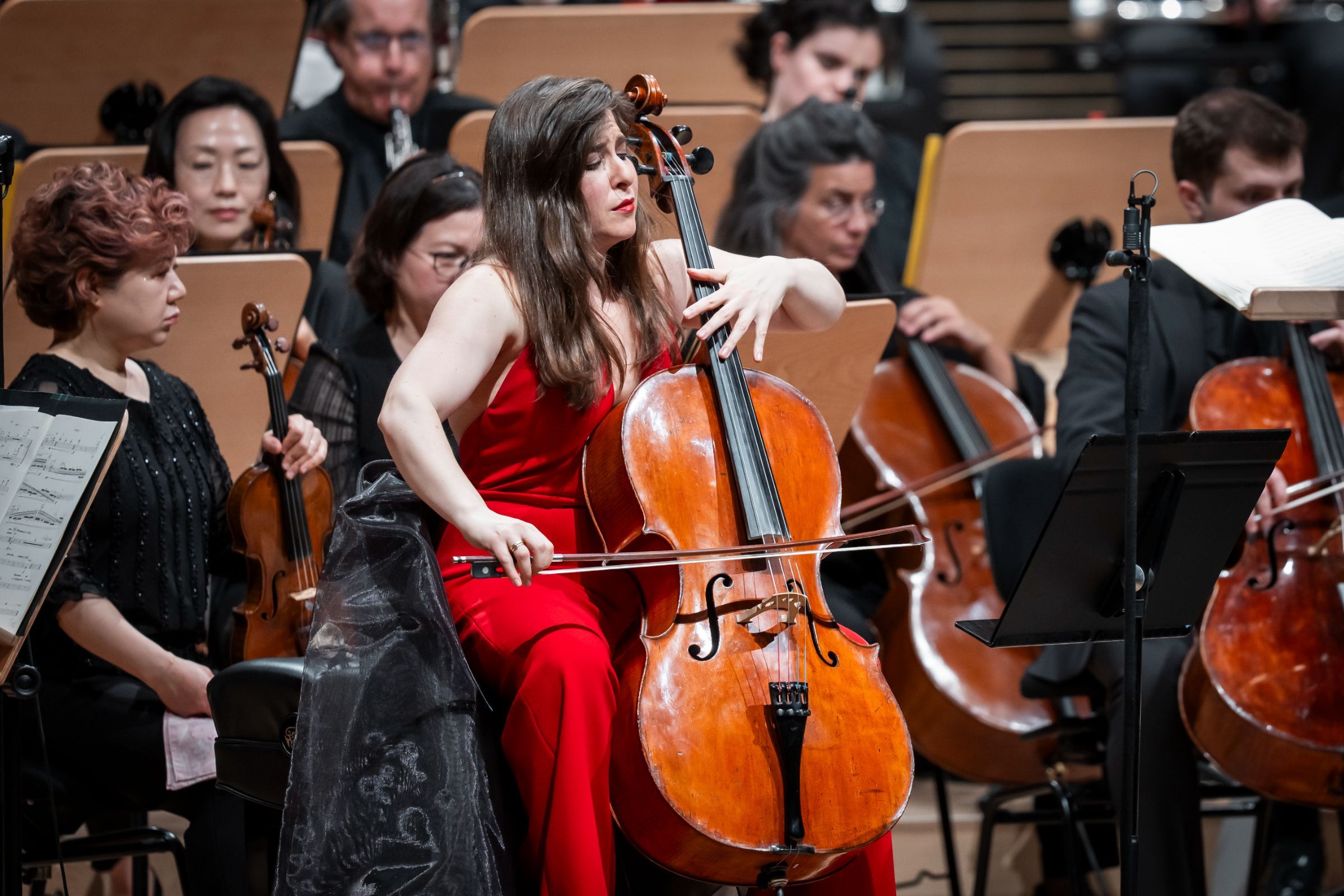 Alisa Weilerstein and the New York Philharmonic © Chris Lee