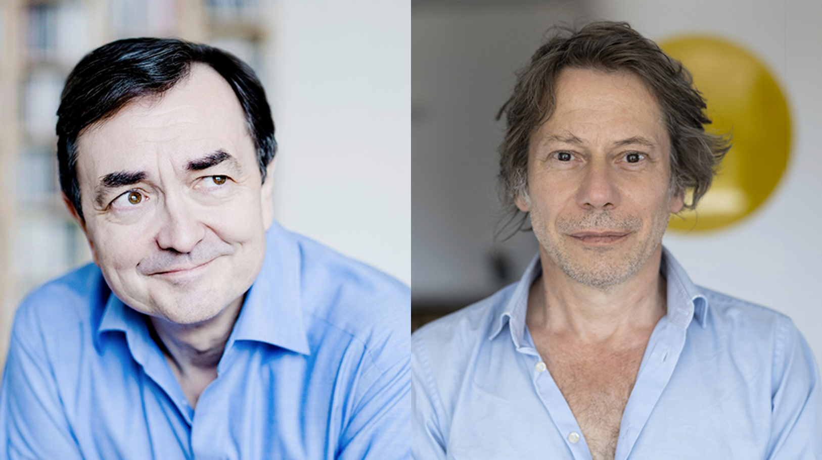 Pierre-Laurent Aimard / Mathieu Amalric © Marco Borggreve / Unifrance