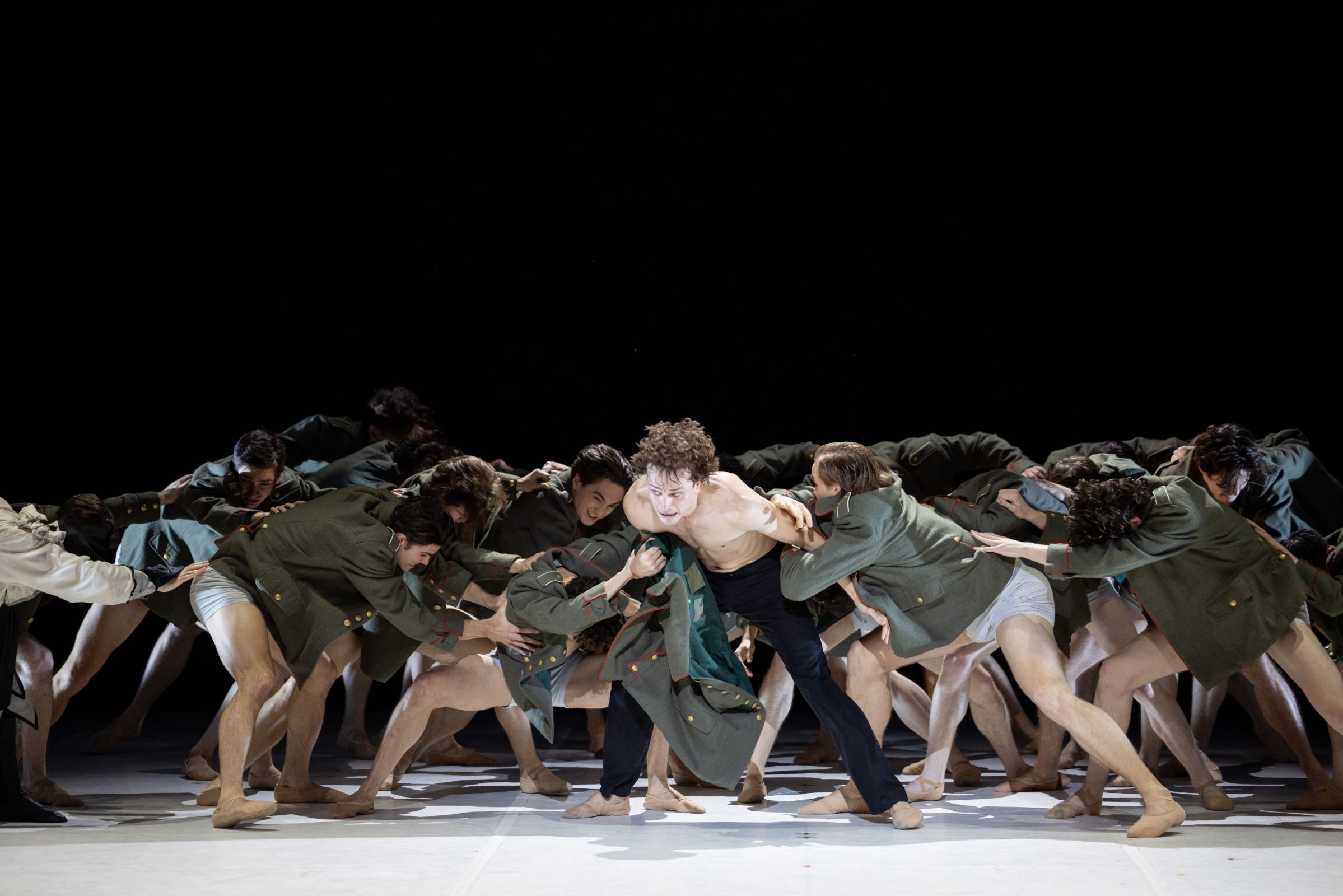 Callum Linnane and The Australian Ballet in <i>Nijinsky</i> &copy; Daniel Boud