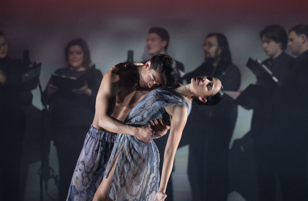 James Stephens and Winnie Dias in Andrew McNicol's <i>Of Silence</i> &copy; Photography by ASH
