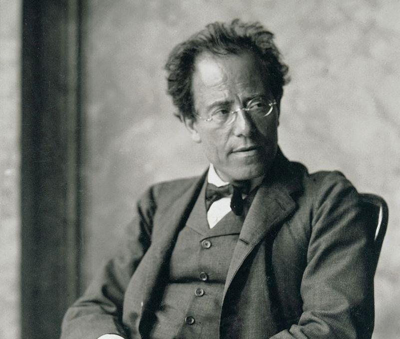Gustav Mahler, 1907 by Moritz Nähr © Public domain