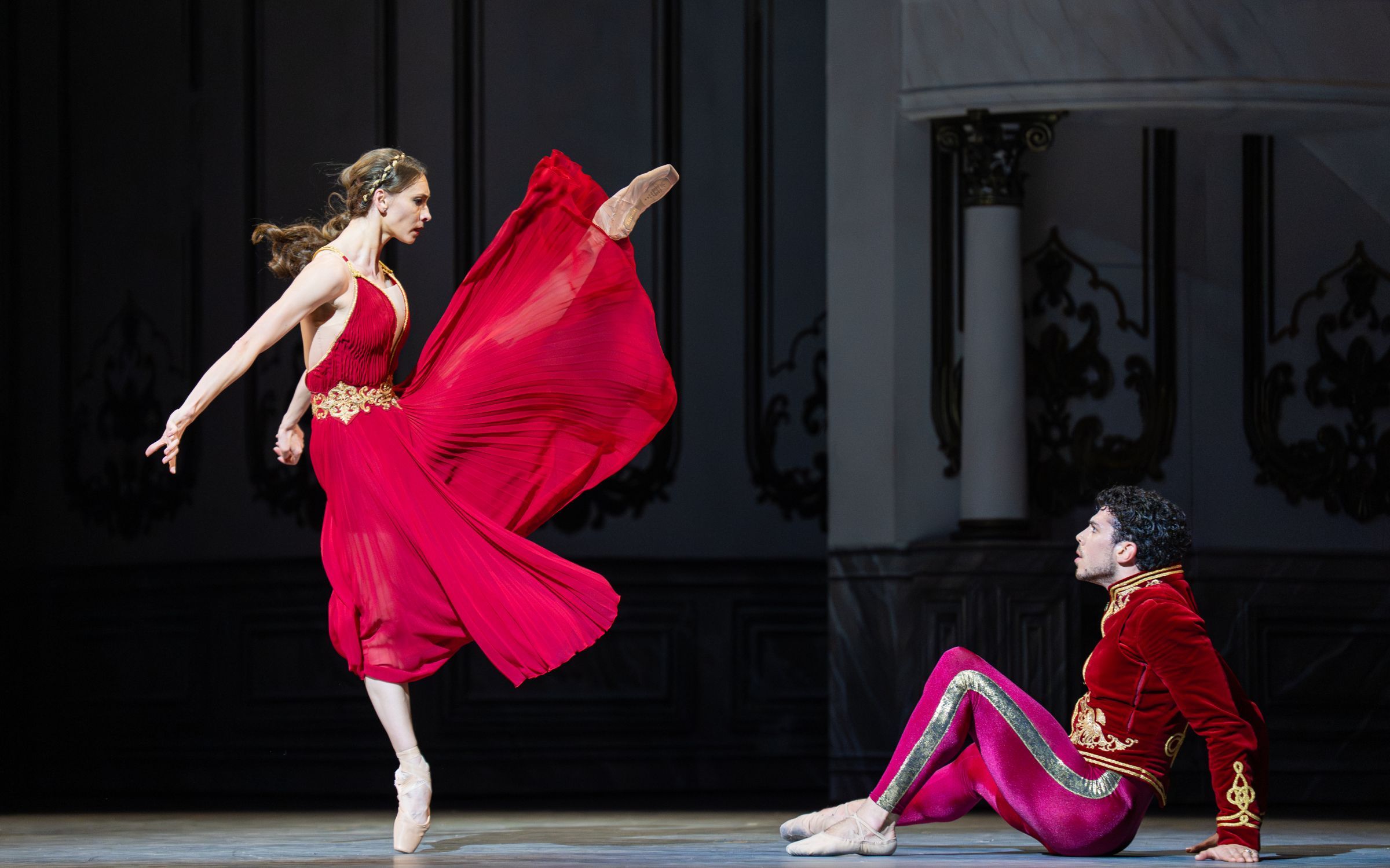 Olga Smirnova and Timothy van Poucke in Helen Pickett's <i>Lady Macbeth</i> (5th April cast) &copy; Altin Kaftira