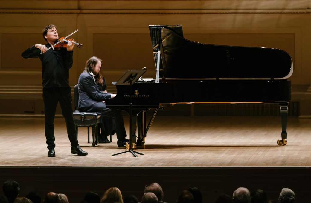 Joshua Bell performs at Carnegie Hall with Daniil Trifonov &copy; Fadi Kheir