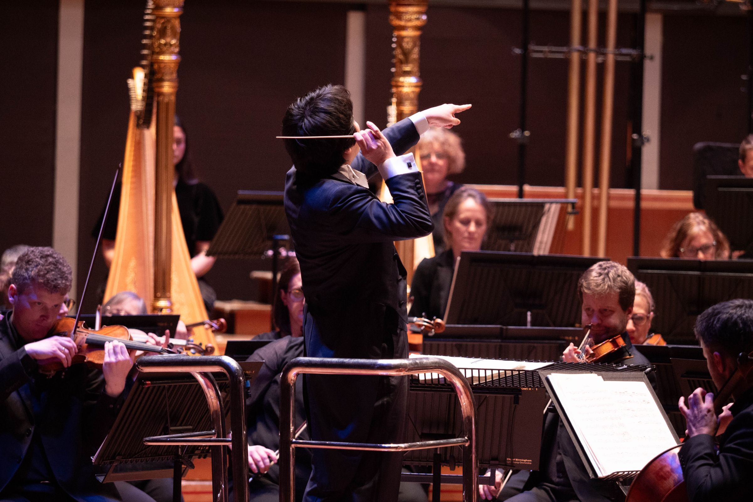Kazuki Yamada conducts the CBSO &copy; Jonathan Ferro