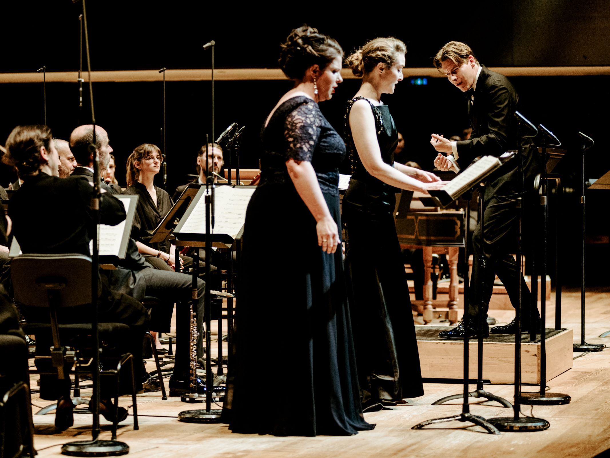 Klaus Mäkelä dirige la <i>Messe en si</i> à la Philharmonie © Mathias Benguigui / Pasco and Co