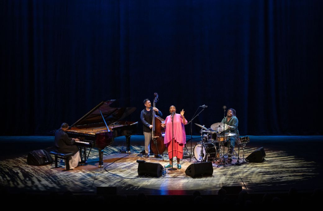 C&eacute;cile McLorin Salvant performs at the Konserthuset &copy; Nadja Sj&ouml;str&ouml;m