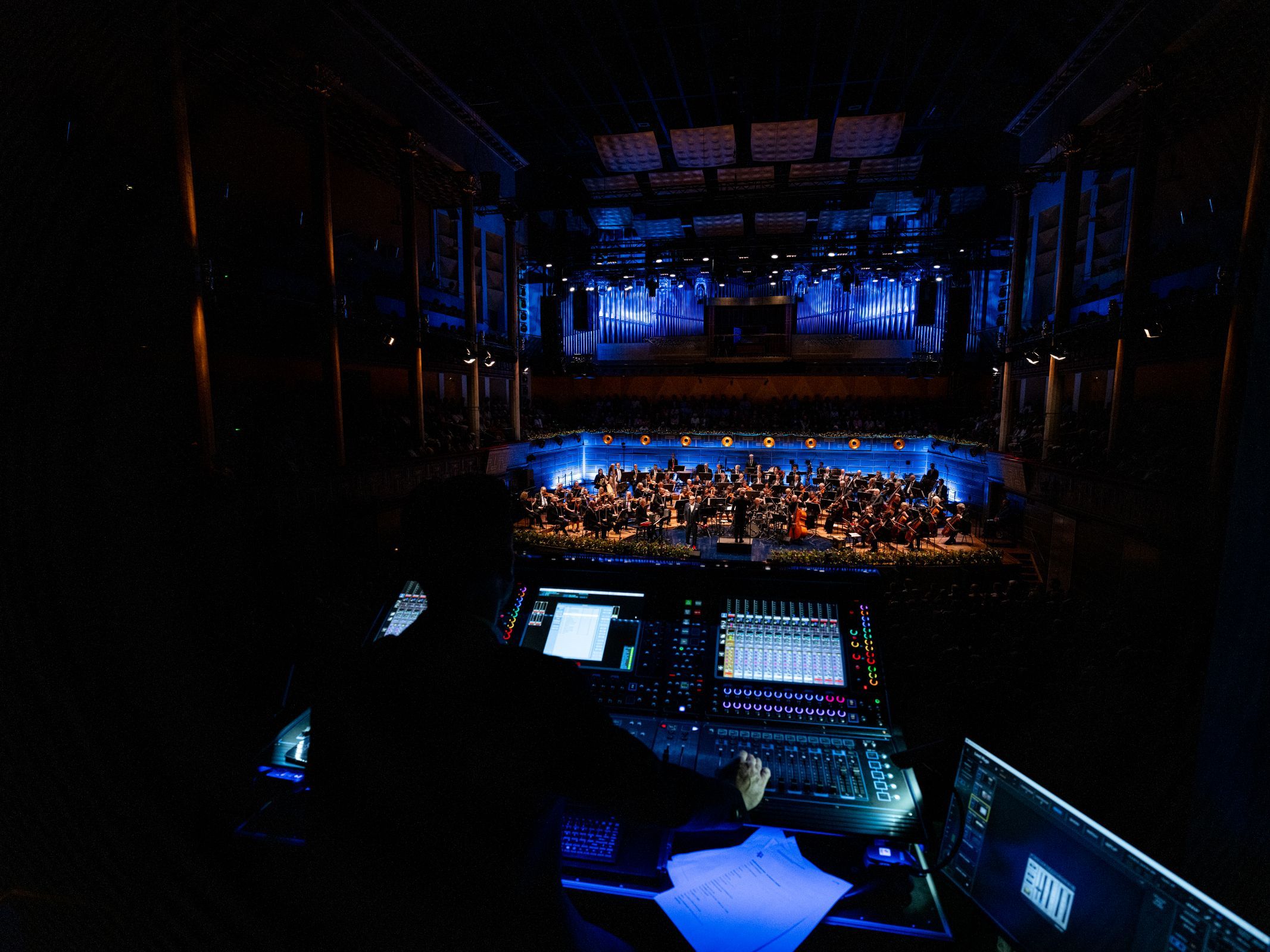Engineering Royal Stockholm Philharmonic and Ryan Bancroft at the Konserthuset &copy; Yanan Li