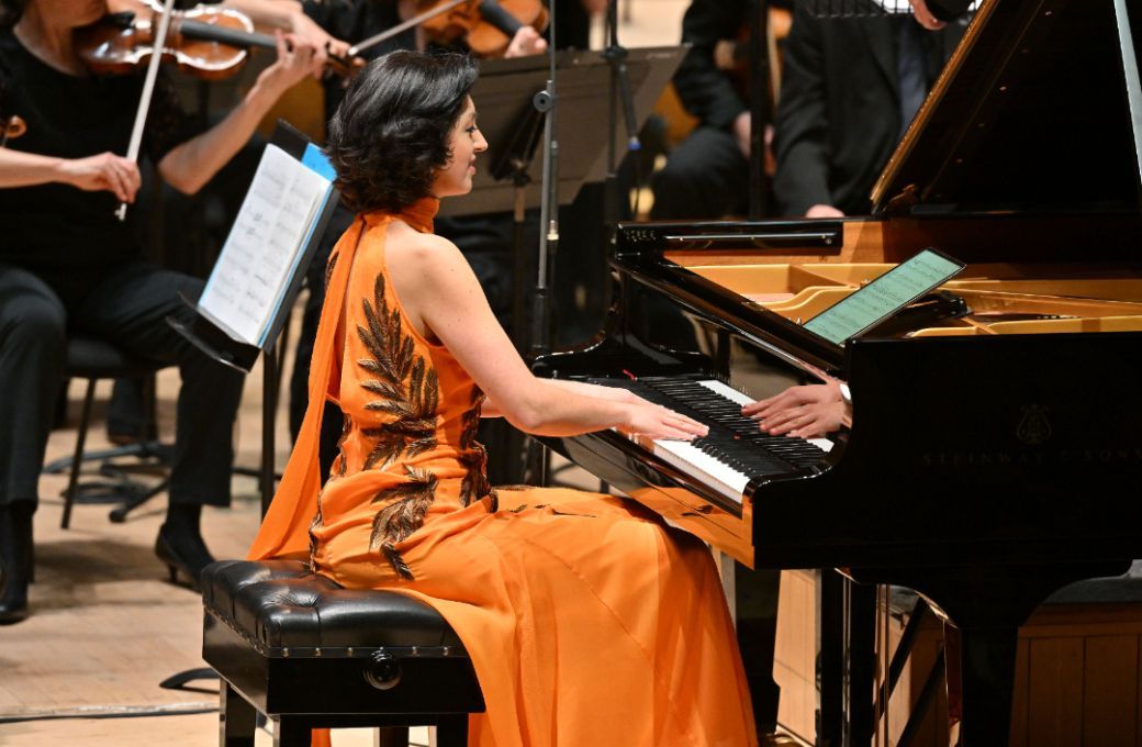 Alexandra Dariescu and the BBCSO &copy; BBC | Mark Allan