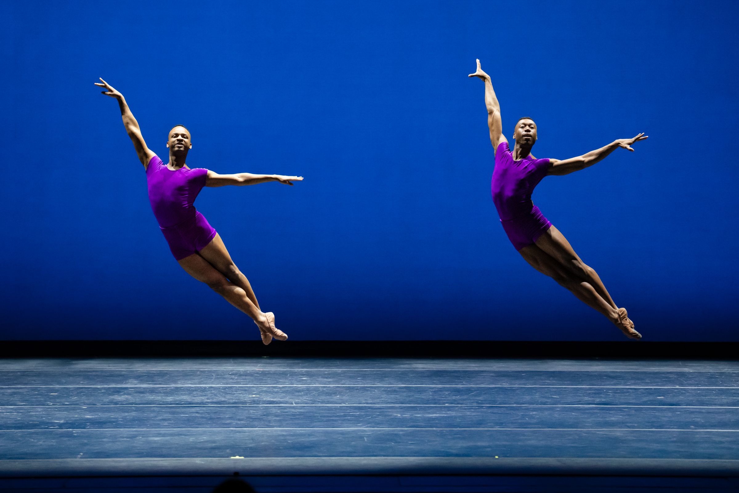 David Wright  and Micah Bullard in <i>The Vertiginous Thrill of Exactitude</i> &copy; Steven Pisano