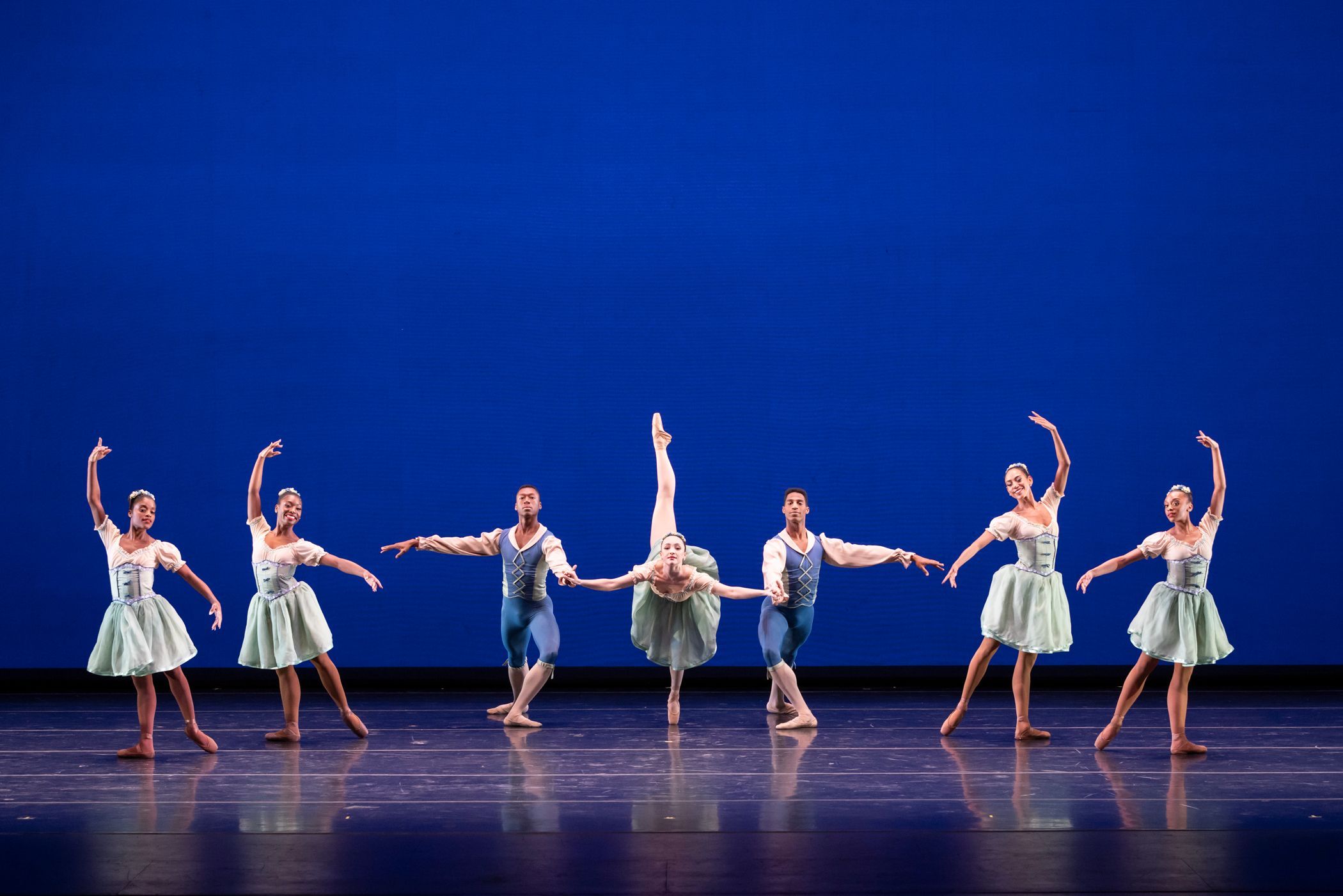 Dance Theatre of Harlem in <i>Donzietti Variations</i> &copy; Rachel Papo
