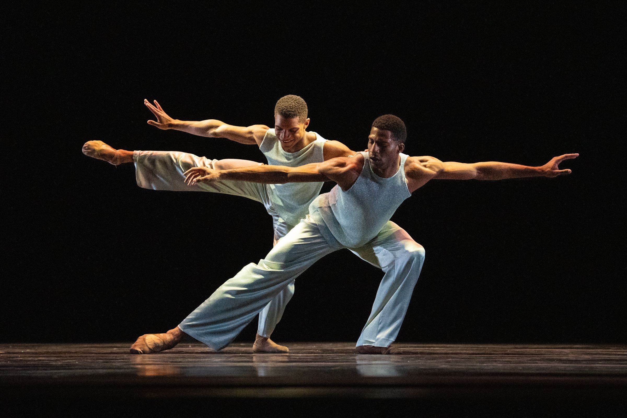Ethan Wilson and Derek Brockinghurst in <i>Passage of Being</i> &copy; Steven Pisano