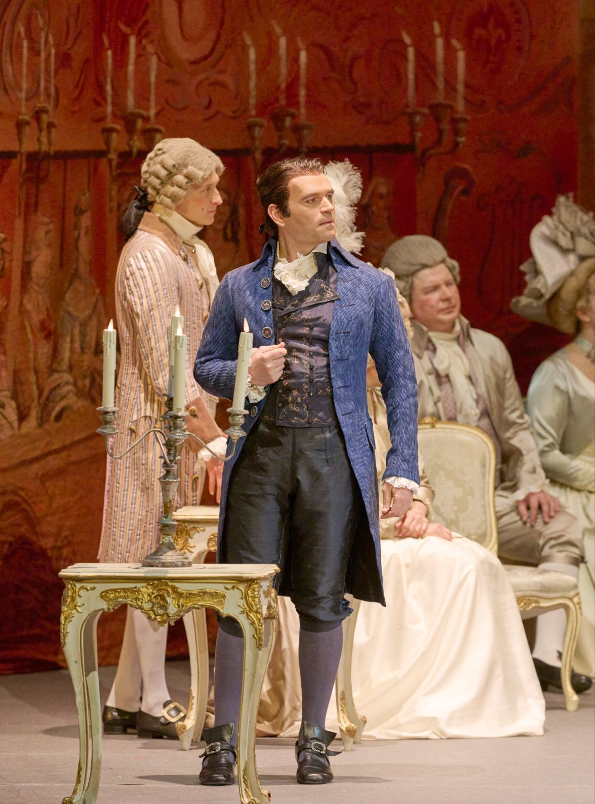Michael Fabiano (Andrea Chénier) &copy; Wiener Staatsoper | Michael Pöhn