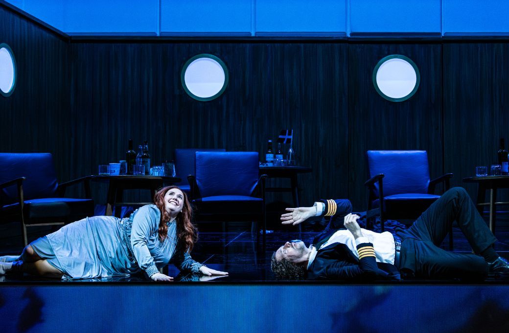 Lena Kutzner (Isolde) und Marco Jentzsch (Tristan) © Christina Iberl