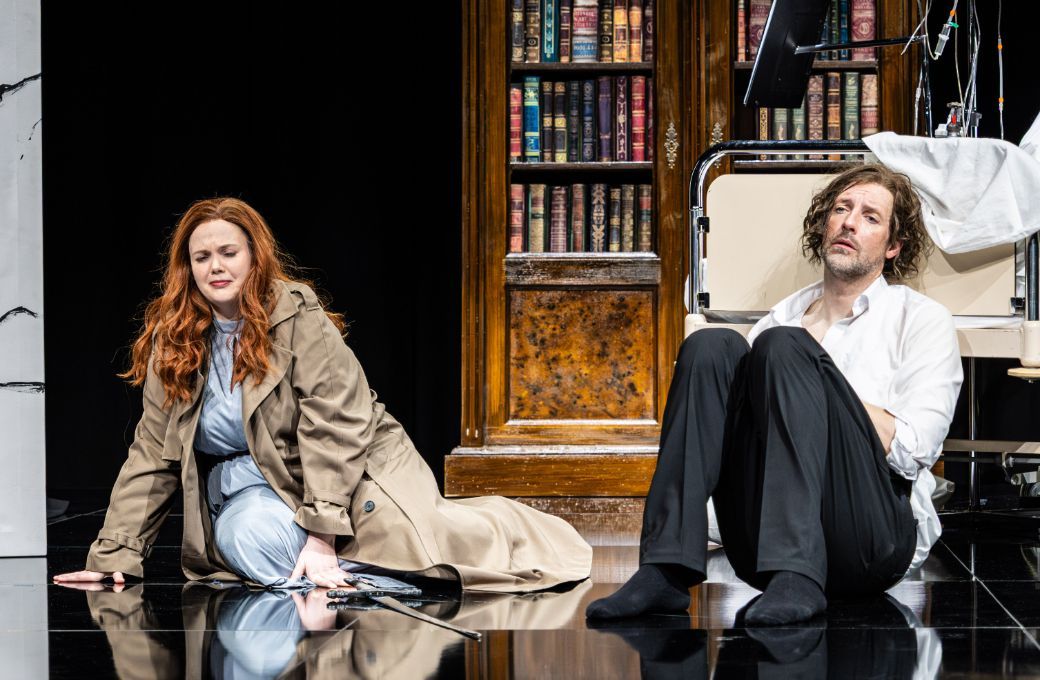Lena Kutzner (Isolde) und Marco Jentzsch (Tristan) &copy; Christina Iberl