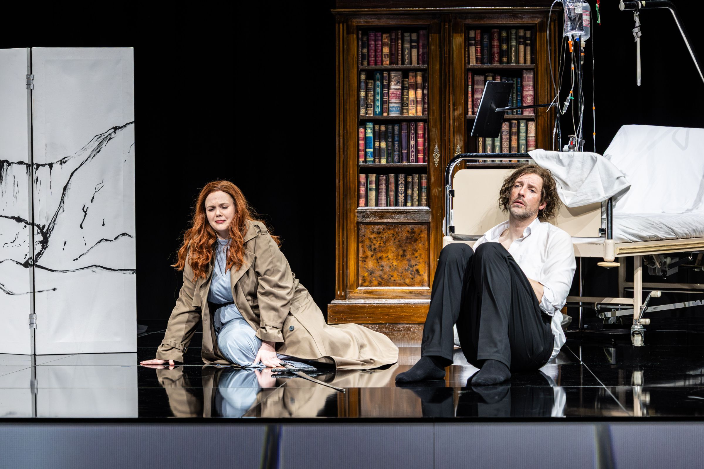 Lena Kutzner (Isolde) und Marco Jentzsch (Tristan) &copy; Christina Iberl