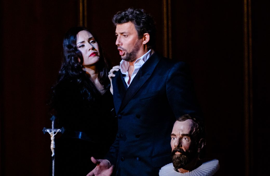 Sonya Yoncheva (Elisabeth de Valois) and Jonas Kaufmann (Don Carlos) © © Agathe Poupeney | Opéra national de Paris