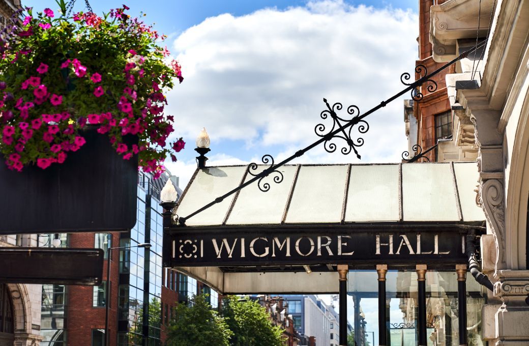 Wigmore Hall entrance canopy &copy; Kaupo Kikkas