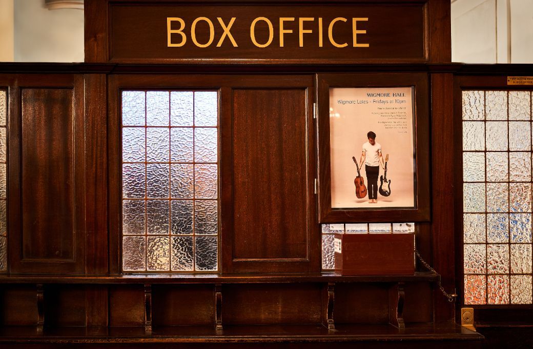Wigmore Hall box office &copy; Kaupo Kikkas