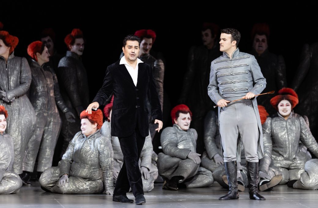 Saimir Pirgu (Des Grieux) und Granit Musliu (Edmondo) &copy; Geoffroy Schied