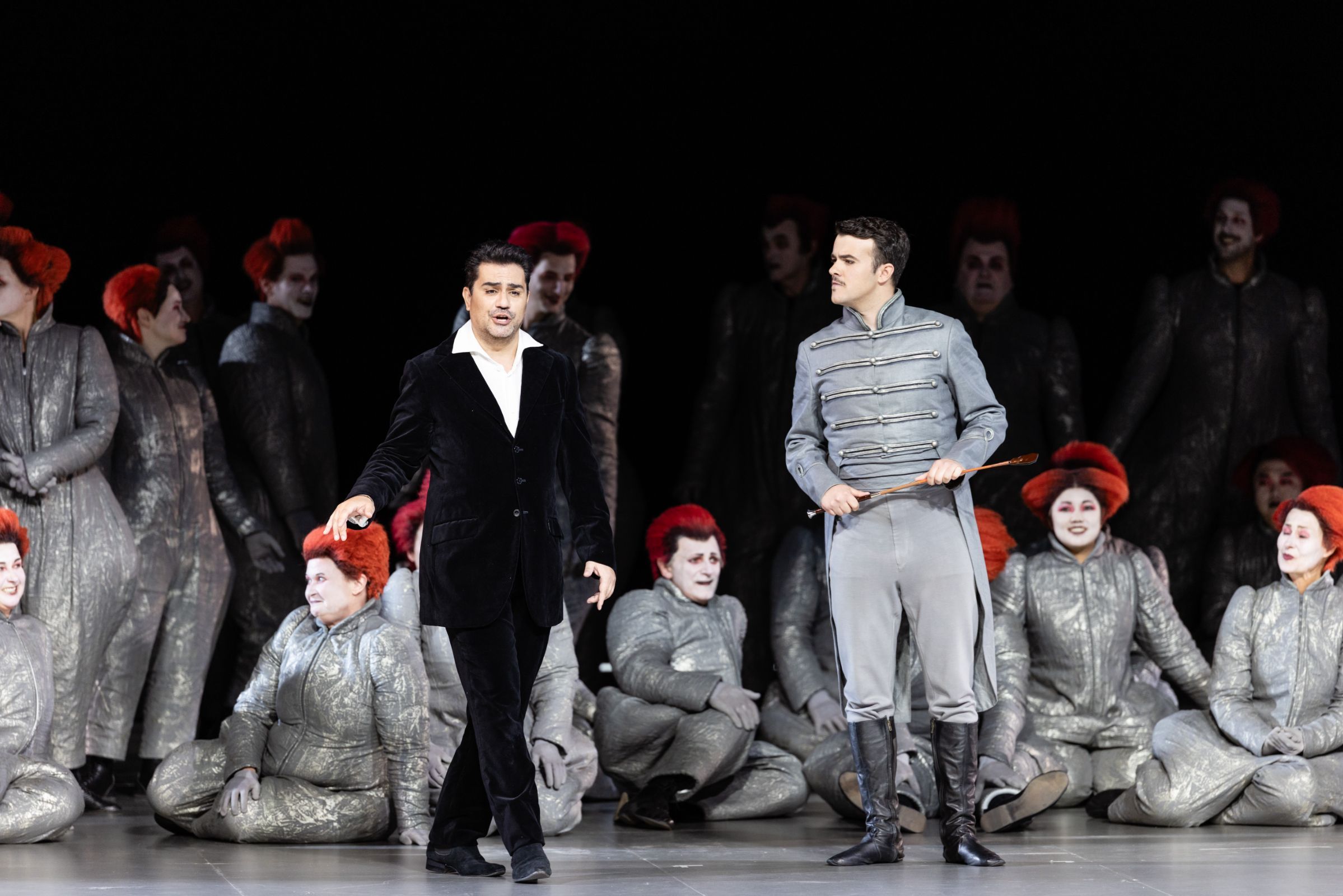 Saimir Pirgu (Des Grieux) und Granit Musliu (Edmondo) &copy; Geoffroy Schied