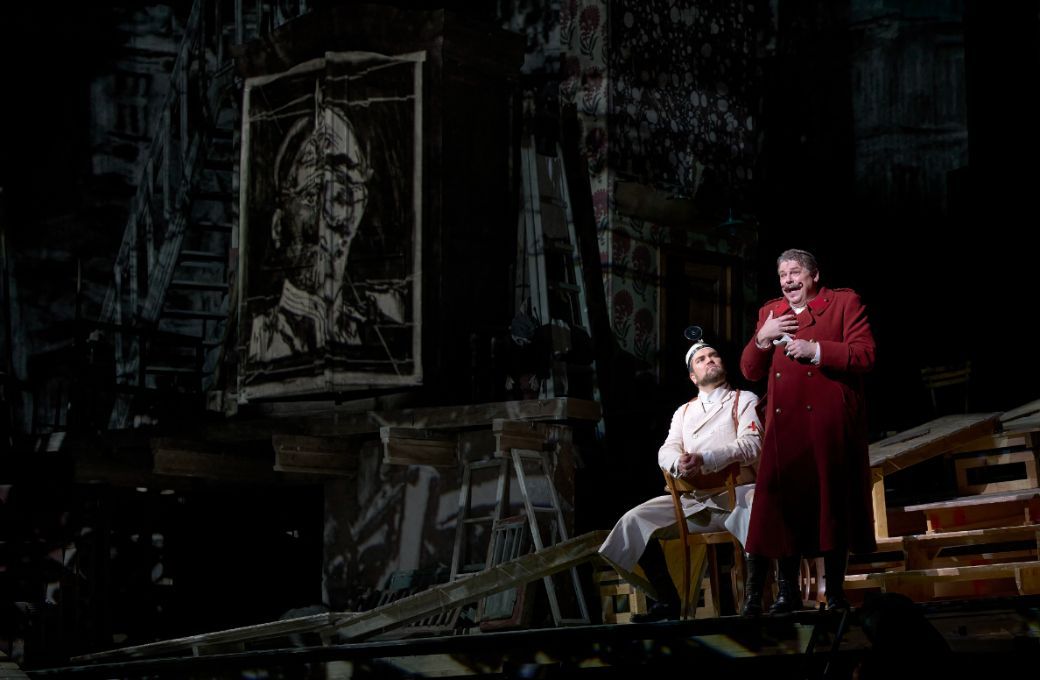Anthony Robin Schneider (Doctor) and Michael Schade (Captain) © Michael Cooper