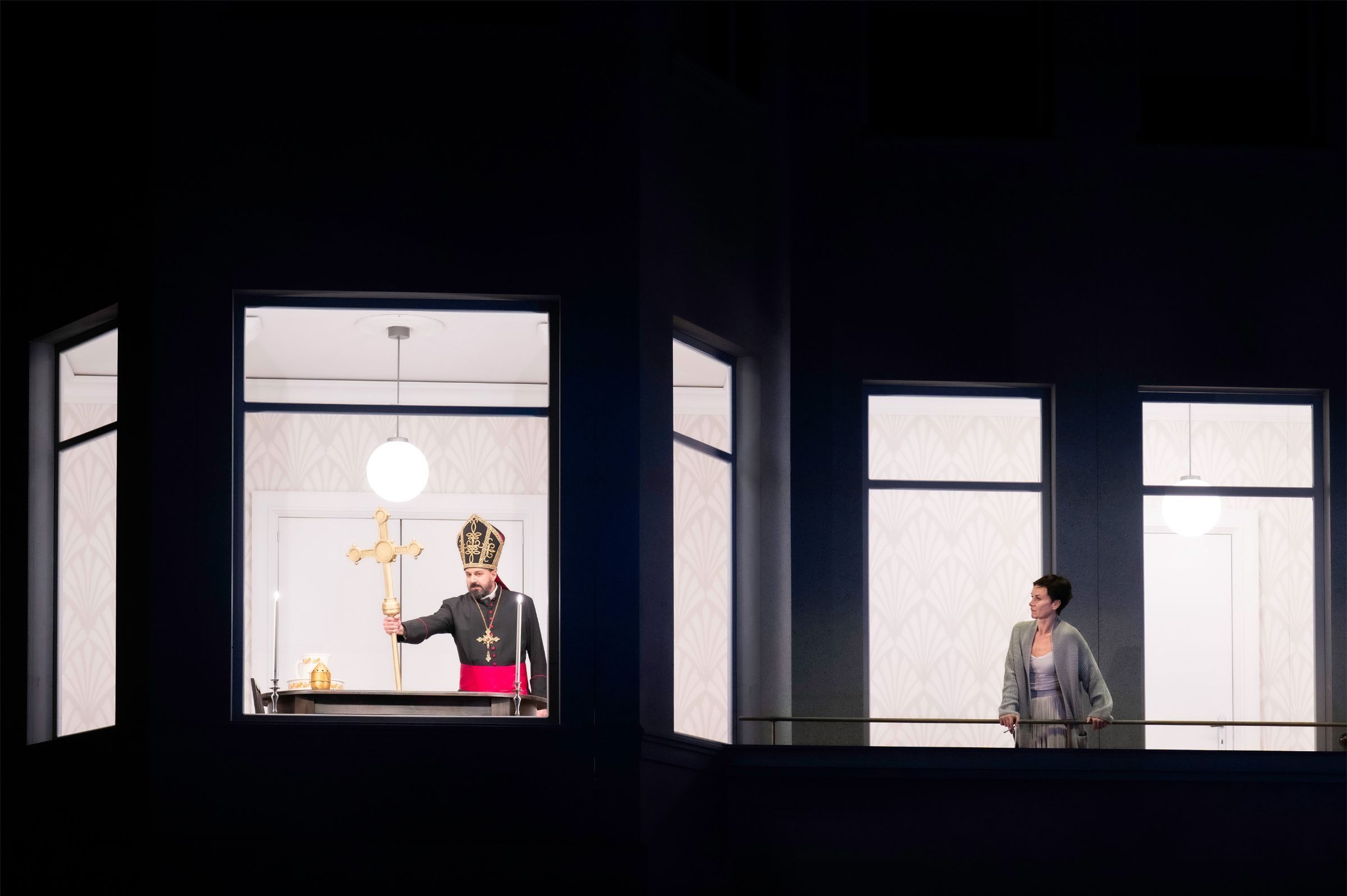 Eric Cutler (Paul) und Vida Miknevičiūtė (Marietta) &copy; Monika Rittershaus
