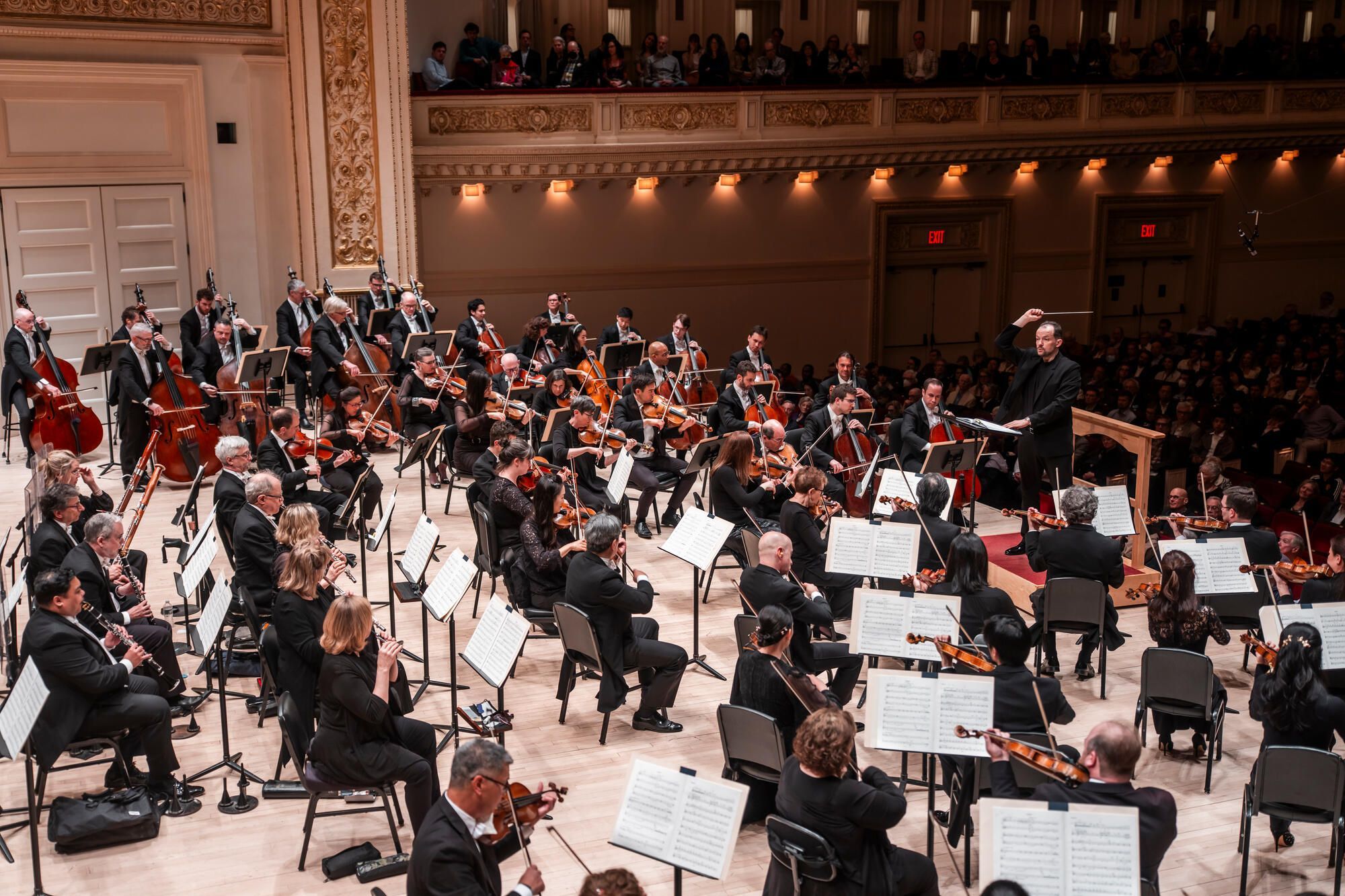 Andris Nelsons conducts the Boston Symphony in Carnegie Hall &copy; Chris Lee