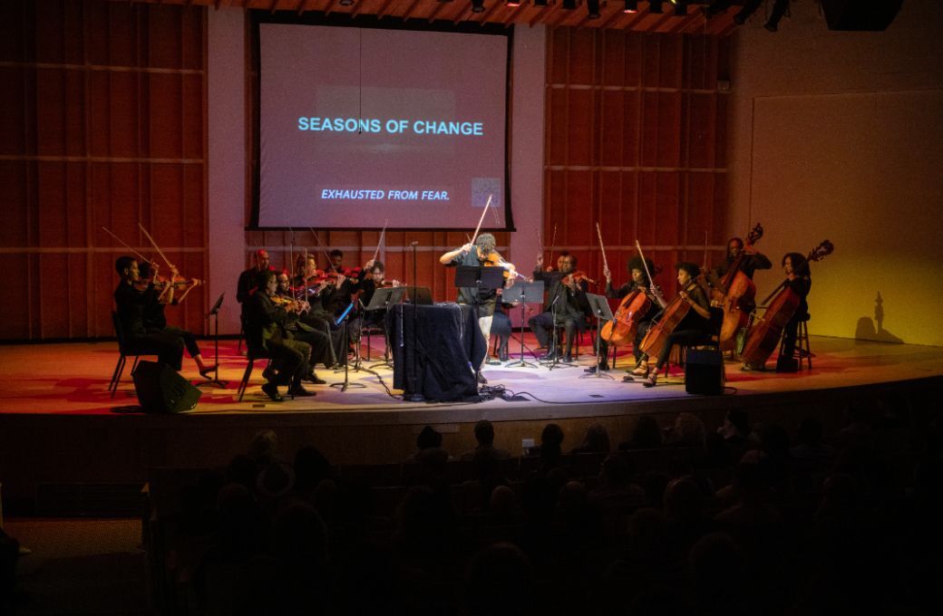 Curtis Stewart and musicians from the Gateways Music Festival © Jeremy Smith