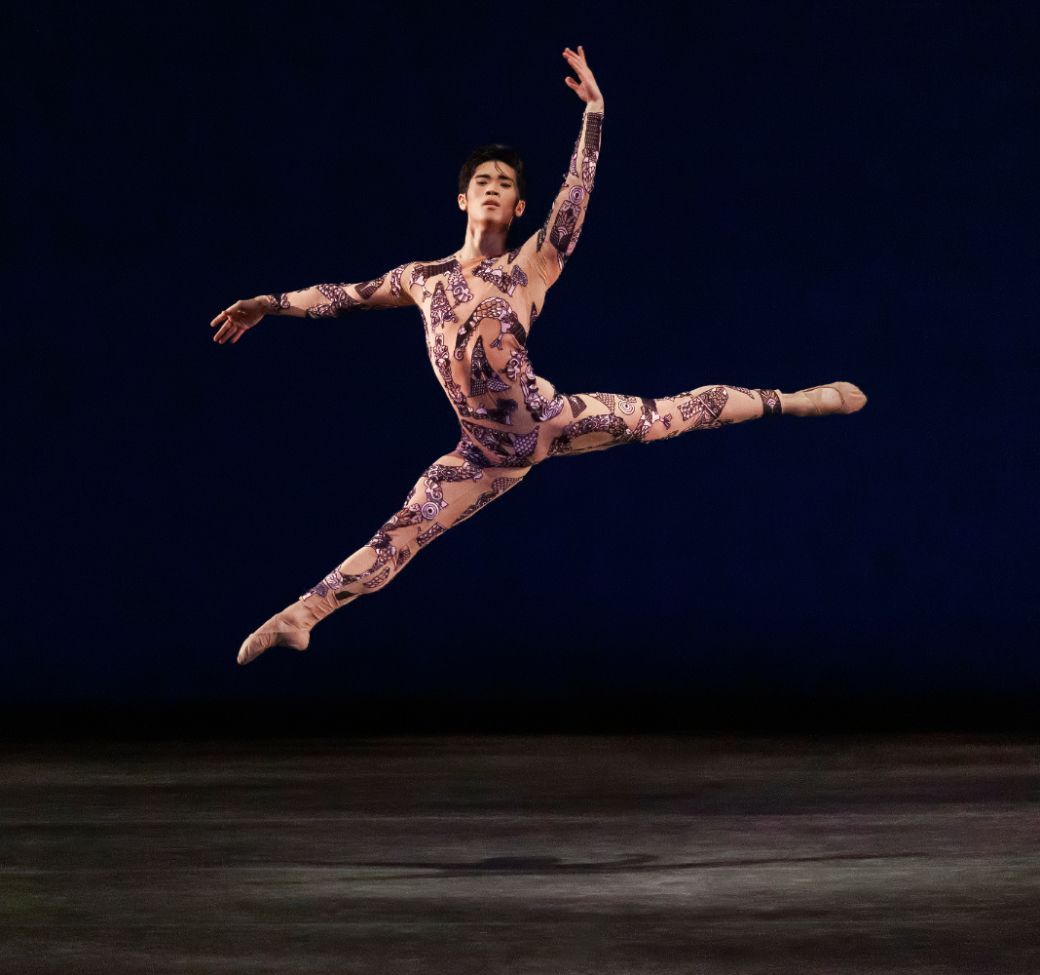 KJ Takahashi in Justin Peck's <i>Belles-Lettres</i> &copy; Erin Baiano