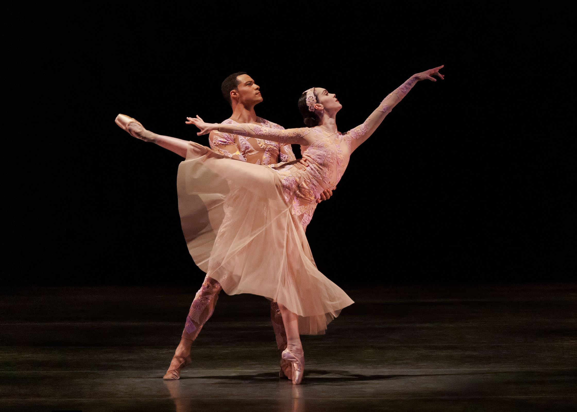 Mira Nadon and Preston Chamblee in Justin Peck's <i>Belles-Lettres</i> &copy; Erin Baiano