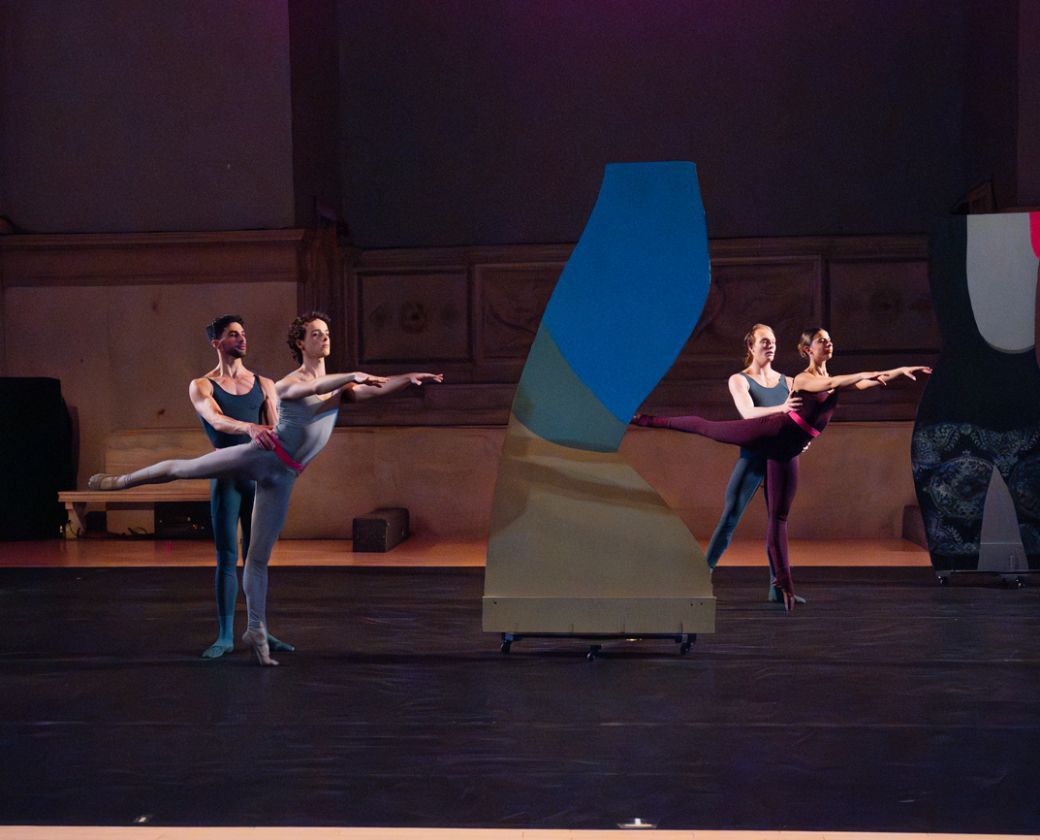Jonathan Leonard, Mitchell Welsh, Ethan Huffman, Giulia Faria in <i>Sideslip</i> &copy; Hisae Aihara